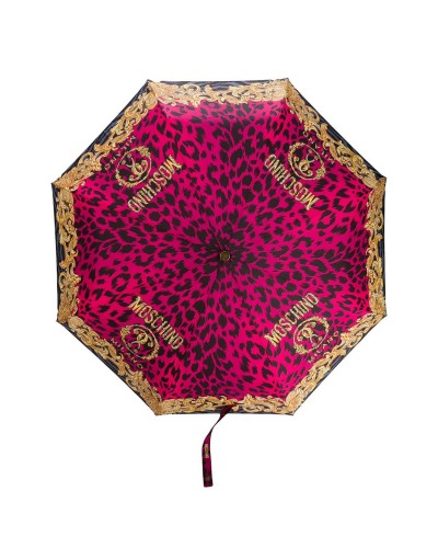 Fioletowy parasol MOSCHINO