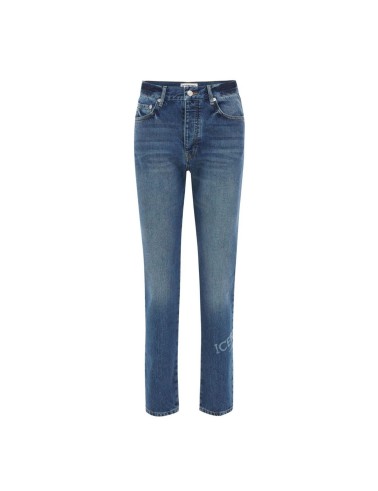Niebieskie jeansy damskie