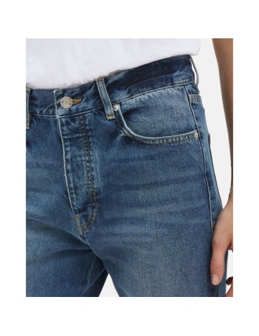 Niebieskie jeansy damskie