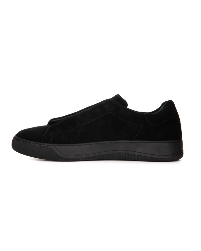 Czarne zamszowe sneakersy Czarne zamszowe sneakersy