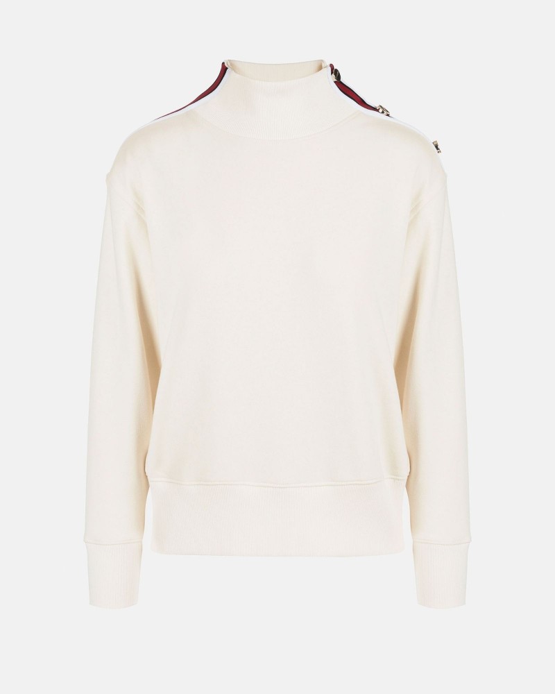 Kremowa bluza
