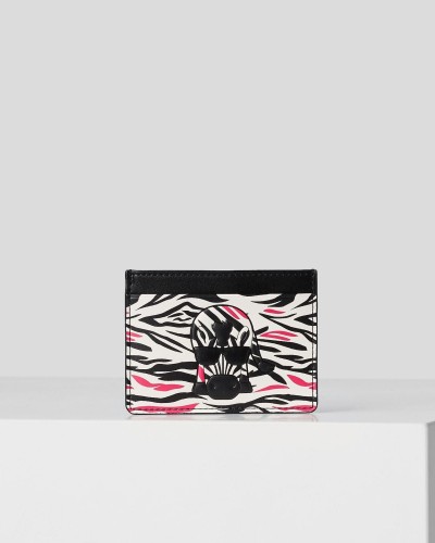 Portfel na karty Zebra