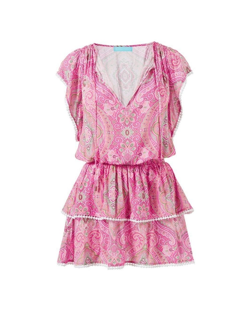 sukienka-mini-keri-rozowa-melissa-odabash-keri-blush sukienka-mini-keri-rozowa-melissa-odabash-keri-blush