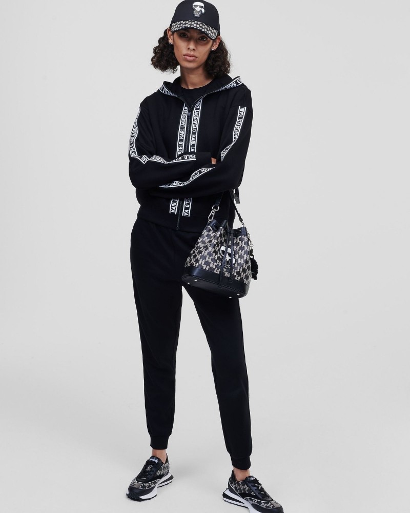 bluza-z-kapturem-logowanie-karl-220w1805-999-karl-lagerfeld bluza-z-kapturem-logowanie-karl-220w1805-999-karl-lagerfeld