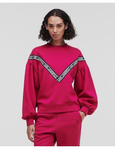 bluza-dresowa-z-logowaniem-fuksja-220w1802-554-karl-lagerfeld