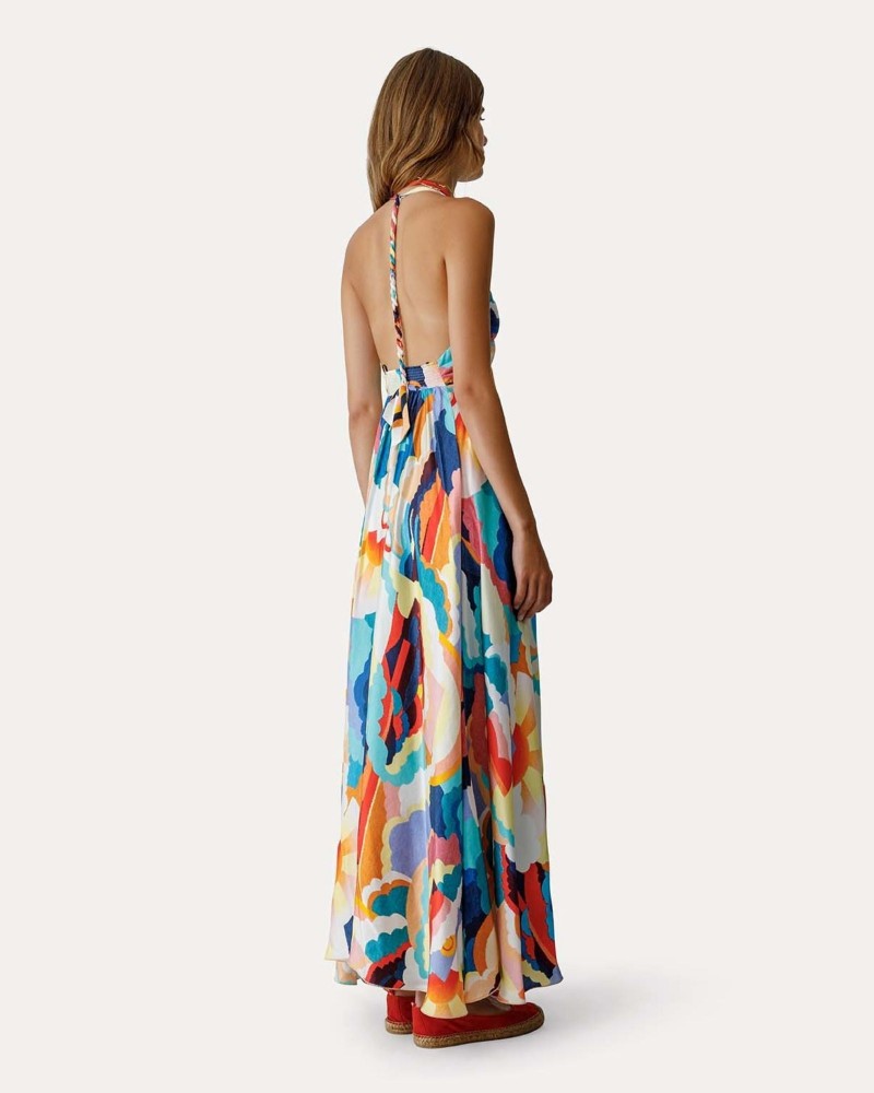 sukienka-dluga-w-print-forte-forte-9188-9068 sukienka-dluga-w-print-forte-forte-9188-9068