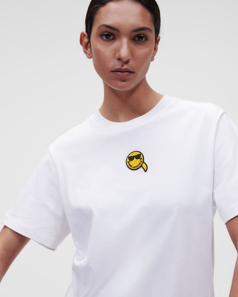 bialy-tshirt-karl-lagerfeld-221w1751-100
