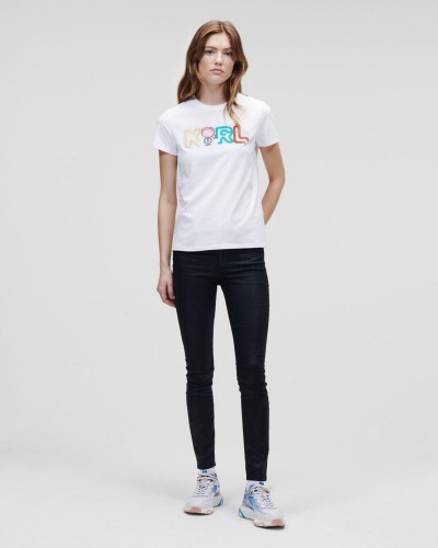 bialy-tshirt-karl-lagerfeld-221w1703-100