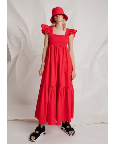 Sukienka midi czerwony