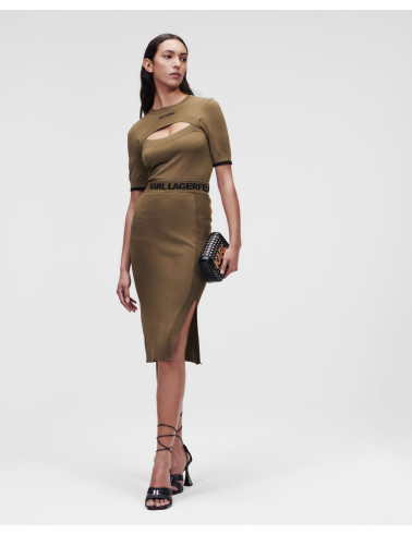 dzianinowa-spodniczka-khaki-karl-lagerfeld-221w1325-636