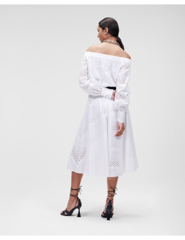 biala-spodniczka-midi-karl-lagerfeld-221w1203-100