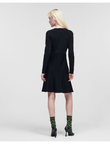 dzianinowa-sukienka-mini-karl-lagerfeld-225w1351-999