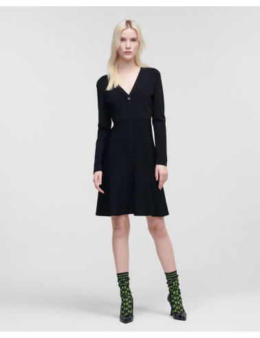 dzianinowa-sukienka-mini-karl-lagerfeld-225w1351-999