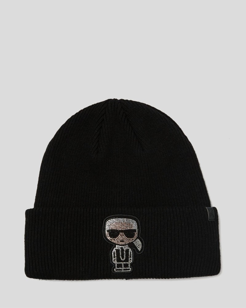 czarna-czapka-zimowa-karl-lagerfeld-226w3403-999