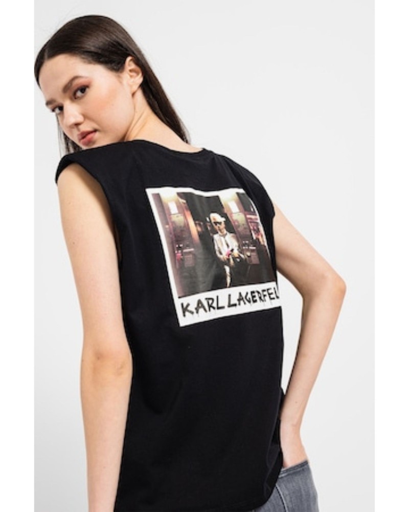 tshirt-czarny-karl-lagerfeld-226w1722-999