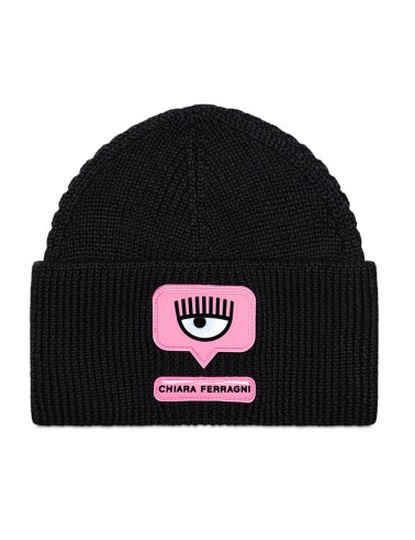 czarna-czapka-zimowa-chiara-ferragni-73sbzk35zg134899