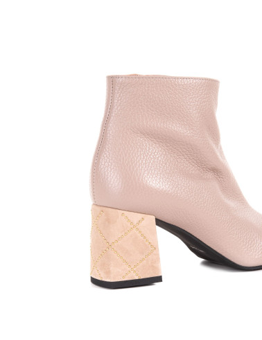 botki-na-obcasie-bezowe-pollini-sa21036g1htds130
