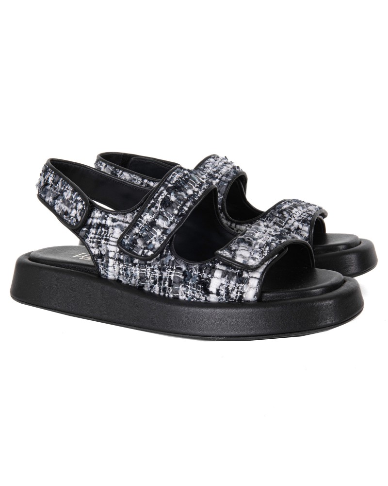 sandaly-czarno-biale-boucle-loriblu-4esha022-13005 sandaly-czarno-biale-boucle-loriblu-4esha022-13005