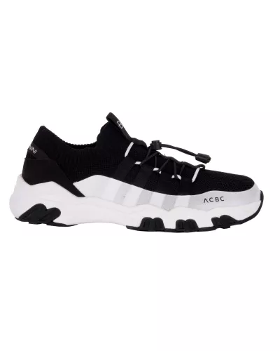 Sneakersy męskie czarne