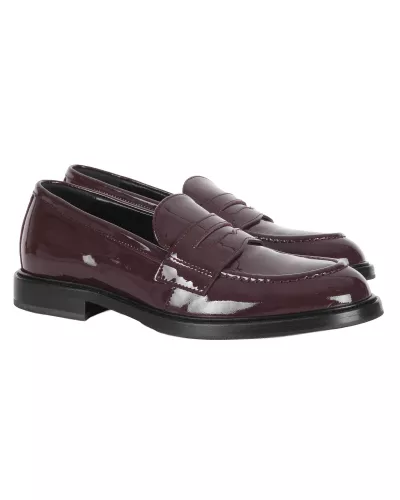 bordowe-lakierowane-mokasyny-agl-d778007pgmo0313