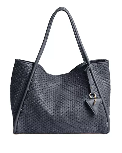 Duża granatowa torebka