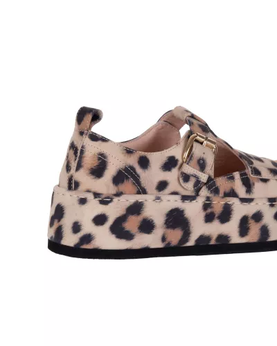 Półbuty w panterkę